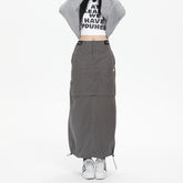 Falda cargo larga vintage